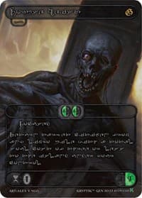 Corpse Heist (Silver Kryptik Language) - Genesis [Kickstarter] - Kryptik TCG card