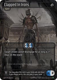 Clapped In Irons - Genesis [Kickstarter] - Kryptik TCG card