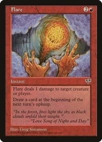 Flare - Mirage - Magic: The Gathering card