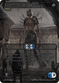 Clapped In Irons (Silver Kryptik Language) - Genesis [Kickstarter] - Kryptik TCG card