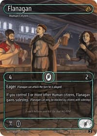 Flanagan (Box Topper) - Genesis [Wave 2] - Kryptik TCG card