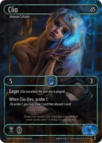 Clio (Box Topper) - Genesis [Wave 2] - Kryptik TCG card