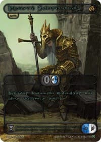 Imposed Withdrawal (Green Kryptik Language) - Genesis [Kickstarter] - Kryptik TCG card
