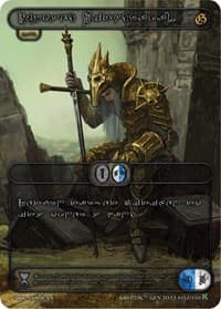 Imposed Withdrawal (Silver Kryptik Language) - Genesis [Kickstarter] - Kryptik TCG card
