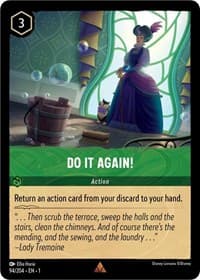 Do It Again! - The First Chapter - Disney Lorcana card