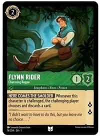 Flynn Rider - Charming Rogue - The First Chapter - Disney Lorcana card