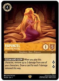 Rapunzel - Gifted with Healing - The First Chapter - Disney Lorcana card