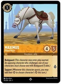 Maximus - Palace Horse - The First Chapter - Disney Lorcana card