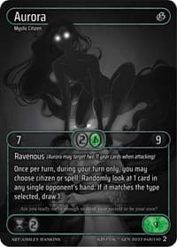 Aurora (Box Topper) - Genesis [Wave 2] - Kryptik TCG card
