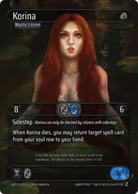 Korina - Genesis [Wave 2] - Kryptik TCG card