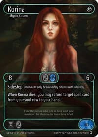 Korina (Box Topper) - Genesis [Wave 2] - Kryptik TCG card
