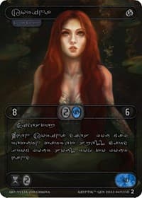 Korina (Silver Kryptik Language) - Genesis [Wave 2] - Kryptik TCG card
