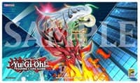 Yu-Gi-Oh! 2023 San Diego Event Limited Edition Game Mat - Elemental HERO Flame Wingman - Infernal Rage - Konami Playmats - Playmats card