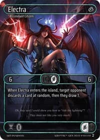 Electra (Box Topper) - Genesis [Wave 2] - Kryptik TCG card