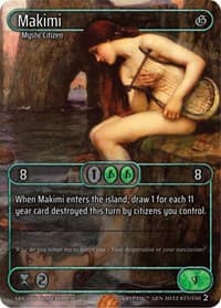 Makimi (Box Topper) - Genesis [Wave 2] - Kryptik TCG card