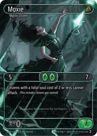 Moxie (Box Topper) - Genesis [Wave 2] - Kryptik TCG card