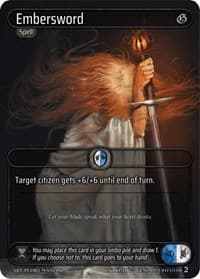 Embersword - Genesis [Wave 2] - Kryptik TCG card