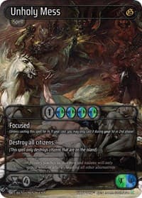 Unholy Mess - Genesis [Kickstarter] - Kryptik TCG card
