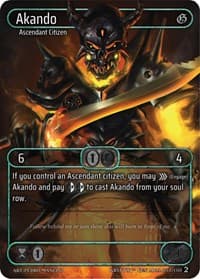 Akando (Box Topper) - Genesis [Wave 2] - Kryptik TCG card