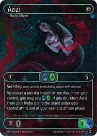 Azizi (Box Topper) - Genesis [Wave 2] - Kryptik TCG card