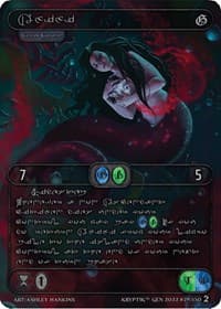 Azizi (Silver Kryptik Language) - Genesis [Wave 2] - Kryptik TCG card