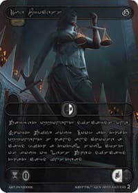 Due Process (Silver Kryptik Language) - Genesis [Wave 2] - Kryptik TCG card