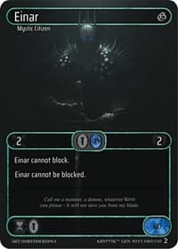 Einar (Box Topper) - Genesis [Wave 2] - Kryptik TCG card