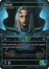Honah (Box Topper) - Genesis [Wave 2] - Kryptik TCG card