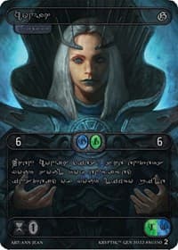 Honah (Silver Kryptik Language) - Genesis [Wave 2] - Kryptik TCG card
