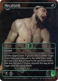 Hecatomb (Box Topper) - Genesis [Wave 2] - Kryptik TCG card
