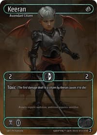Keeran (Box Topper) - Genesis [Wave 2] - Kryptik TCG card