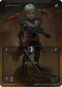 Keeran (Silver Kryptik Language) - Genesis [Wave 2] - Kryptik TCG card
