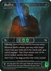 Wulfric (Box Topper) - Genesis [Wave 2] - Kryptik TCG card