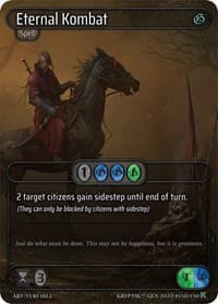 Eternal Kombat - Genesis [Kickstarter] - Kryptik TCG card