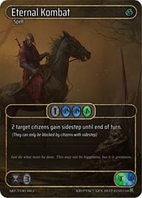 Eternal Kombat (Box Topper) - Genesis [Kickstarter] - Kryptik TCG card