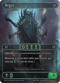 Argus (Box Topper) - Genesis [Wave 2] - Kryptik TCG card