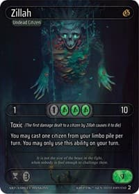 Zillah - Genesis [Wave 2] - Kryptik TCG card