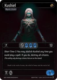 Kushiel - Genesis [Wave 2] - Kryptik TCG card