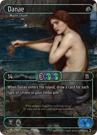 Danae (Box Topper) - Genesis [Wave 2] - Kryptik TCG card