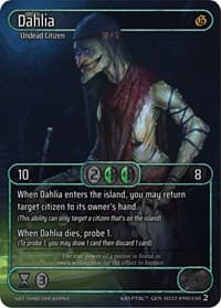 Dahlia (Box Topper) - Genesis [Wave 2] - Kryptik TCG card