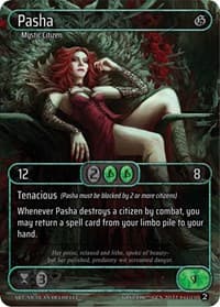 Pasha (Box Topper) - Genesis [Wave 2] - Kryptik TCG card