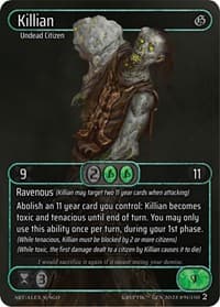Killian (Box Topper) - Genesis [Wave 2] - Kryptik TCG card