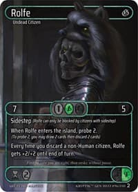 Rolfe (Box Topper) - Genesis [Wave 2] - Kryptik TCG card