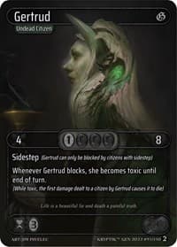 Gertrud - Genesis [Wave 2] - Kryptik TCG card
