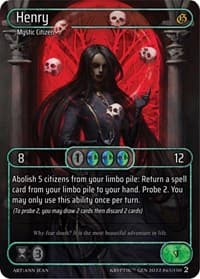 Henry (Box Topper) - Genesis [Wave 2] - Kryptik TCG card