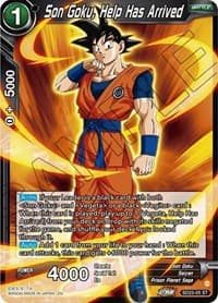 Son Goku, Help Has Arrived - Critical Blow - Dragon Ball Super: Masters card