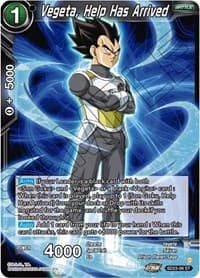 Vegeta, Help Has Arrived - Critical Blow - Dragon Ball Super: Masters card