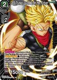 SS Trunks, Guide From the Future - Critical Blow - Dragon Ball Super: Masters card