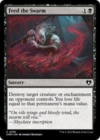 Feed the Swarm - Commander Masters - Magic: The Gathering card