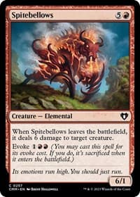 Spitebellows - Commander Masters - Magic: The Gathering card